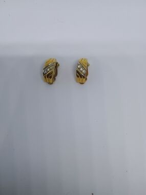 Pre loved Nina Ricci Clip On Earrings